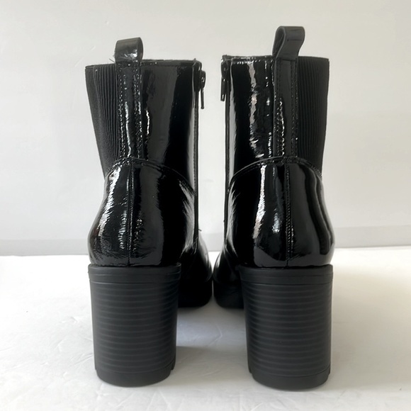 NATURALIZER $179 Women Verney 2 Leather Block Heel Ankle Boots Size 11 Med NWOT - Picture 8 of 12